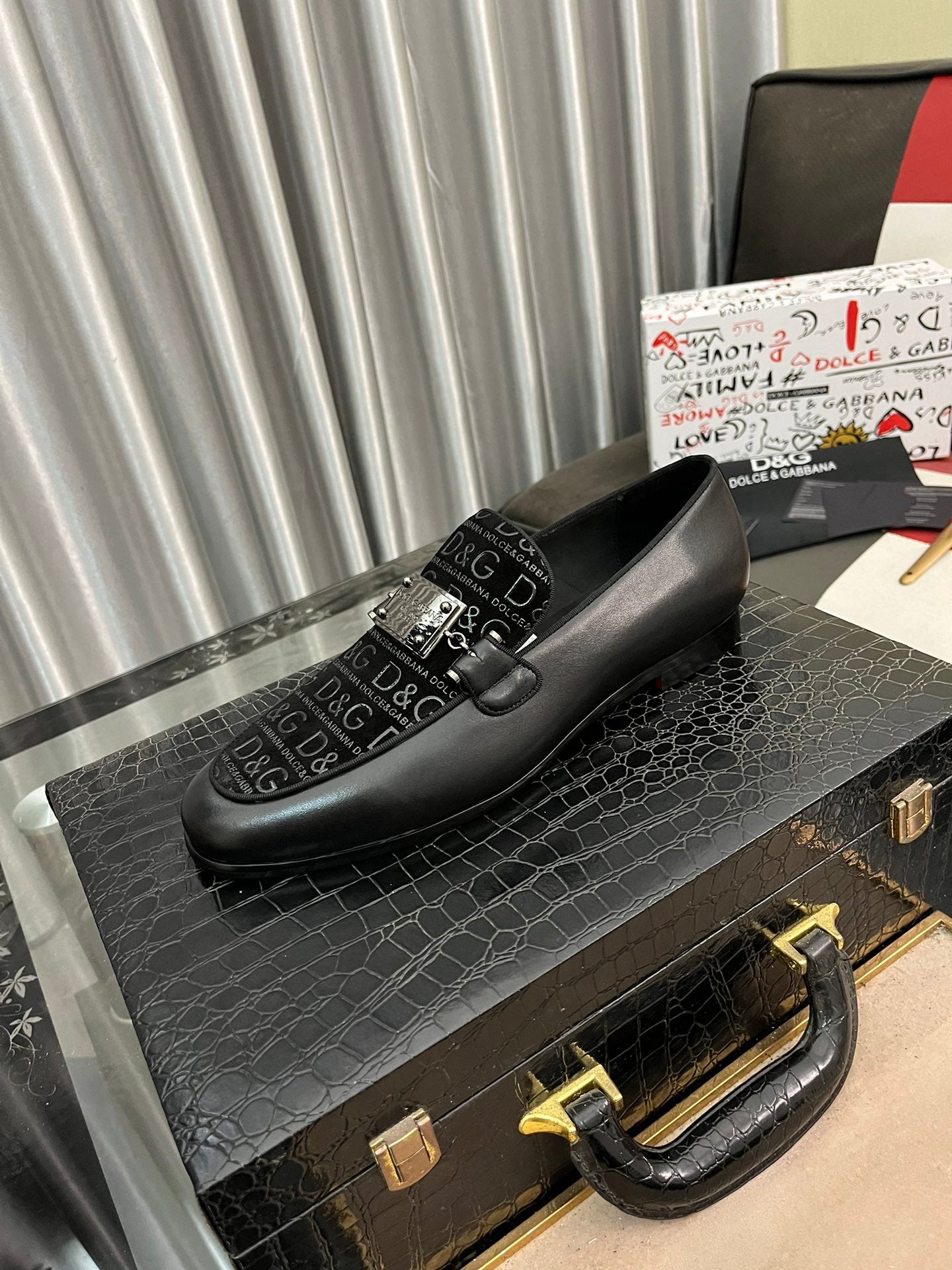DG24ss new printed loafers 0724060412