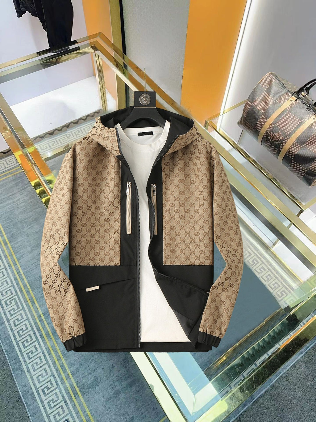 G-print fashionable casual jacket 0726051908