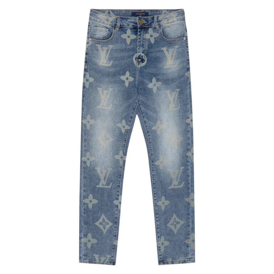 New Fashion Printed Casual Jeans 1024012908