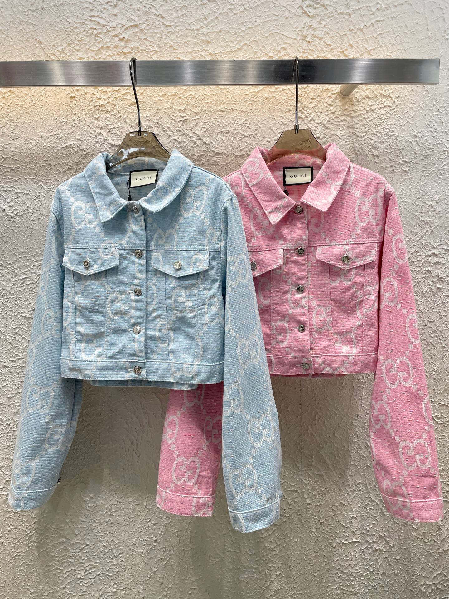 fashion print denim jacket 0725022805