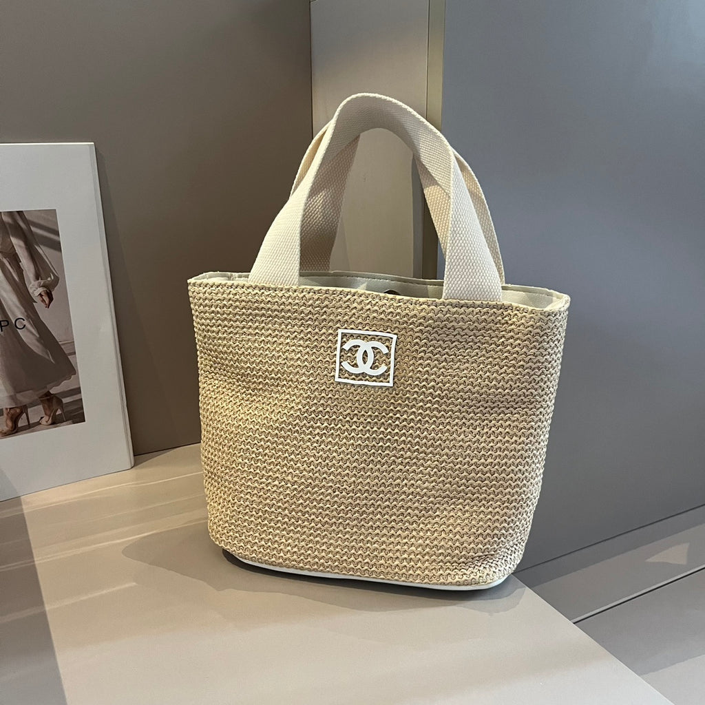 summer pastoral woven handbag 0724041119