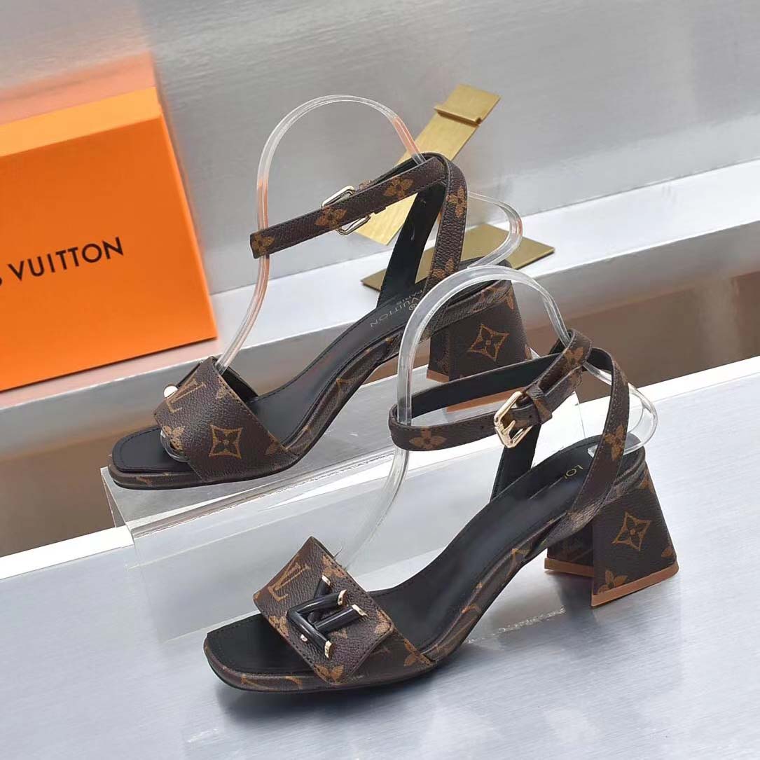 NEW V LOGO FASHION SANDALS 4 COLORS V02