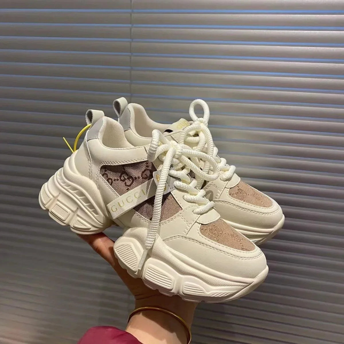 New Sports and Casual Thick Sole Elevated Women's Shoes 1024022607