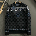 Crew-neck knit wool sweater 1025101410