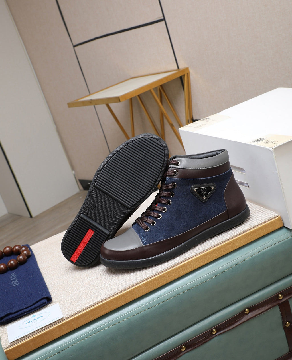 P high-top casual sports shoes 0725110401