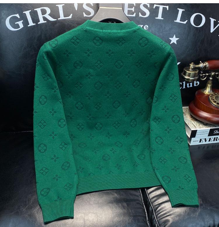 Fashion high-end round neck sweater slimming 1023112306
