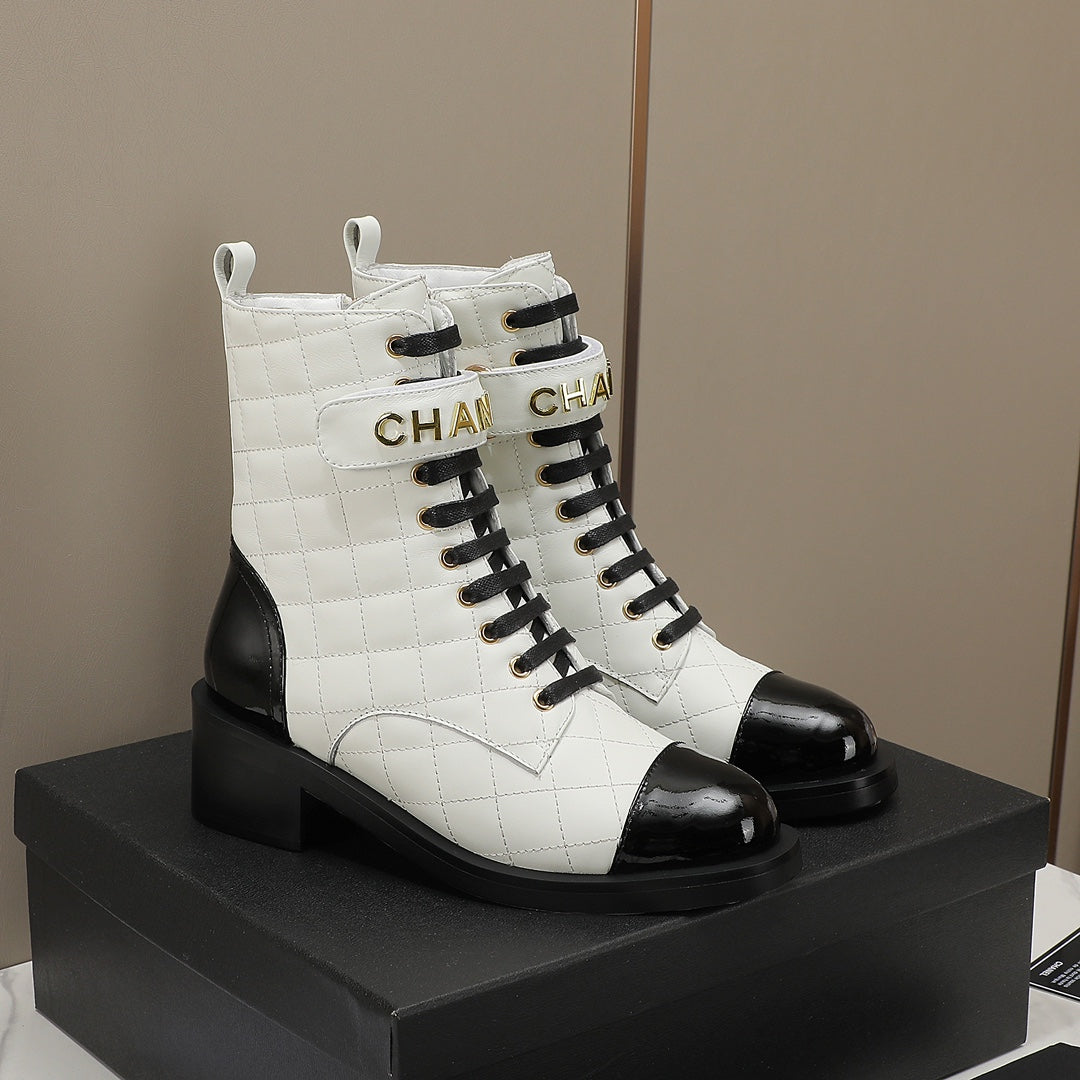 fashion diamond leather short boots Martin boots 0724101706