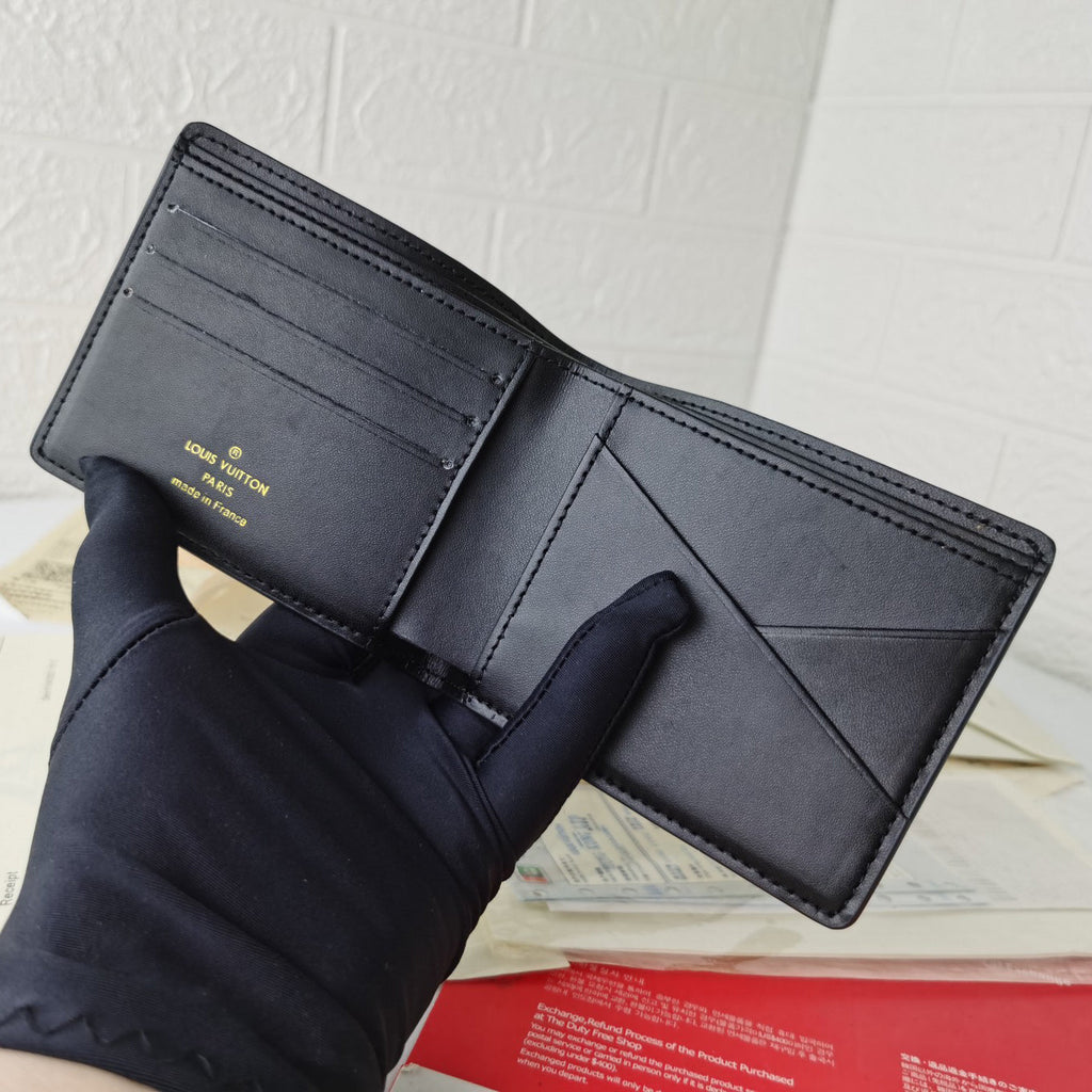 Silk screen multicolored small wallet M XC16051003