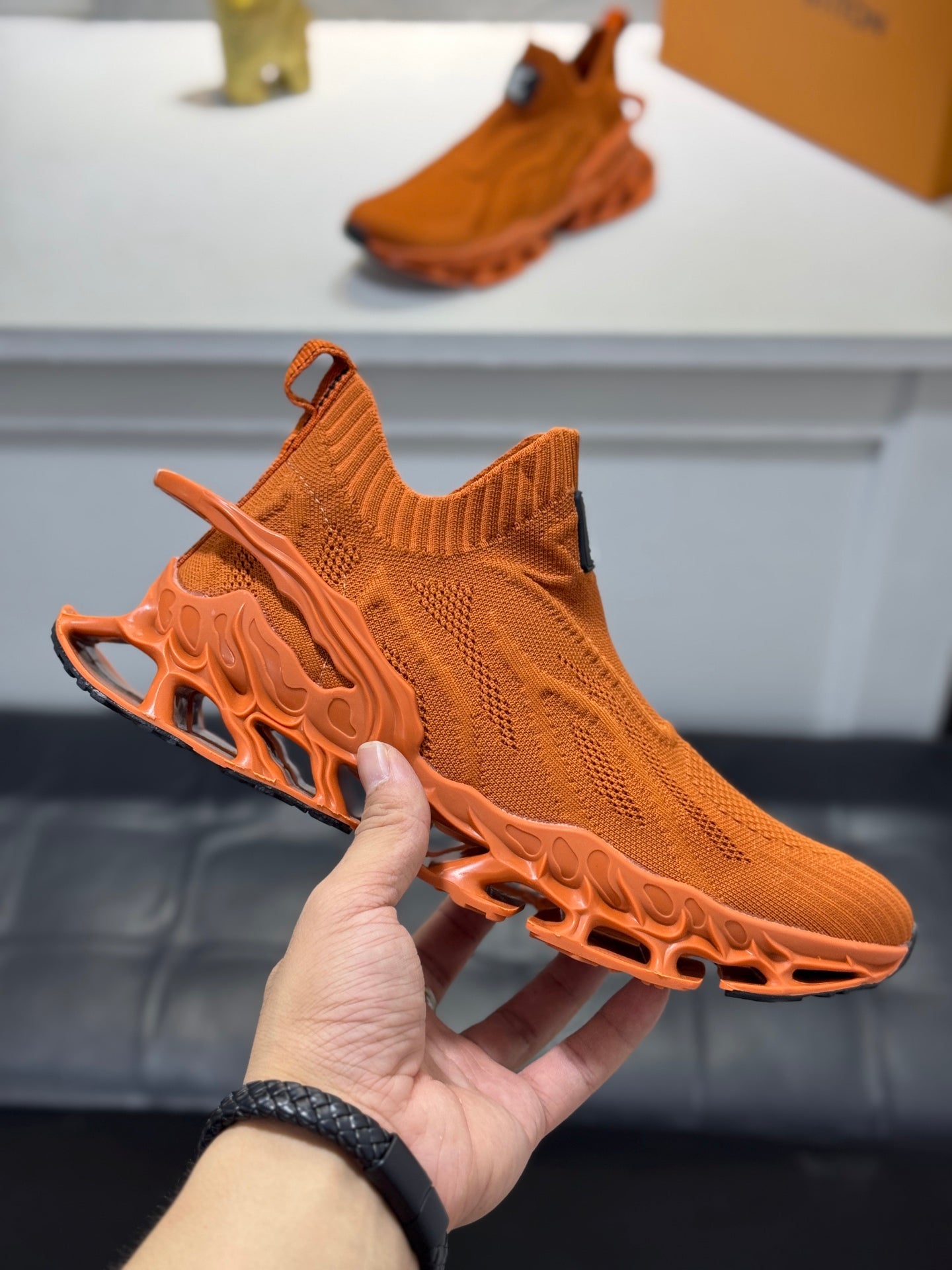 Men's Knitted Sneakers 0726041401