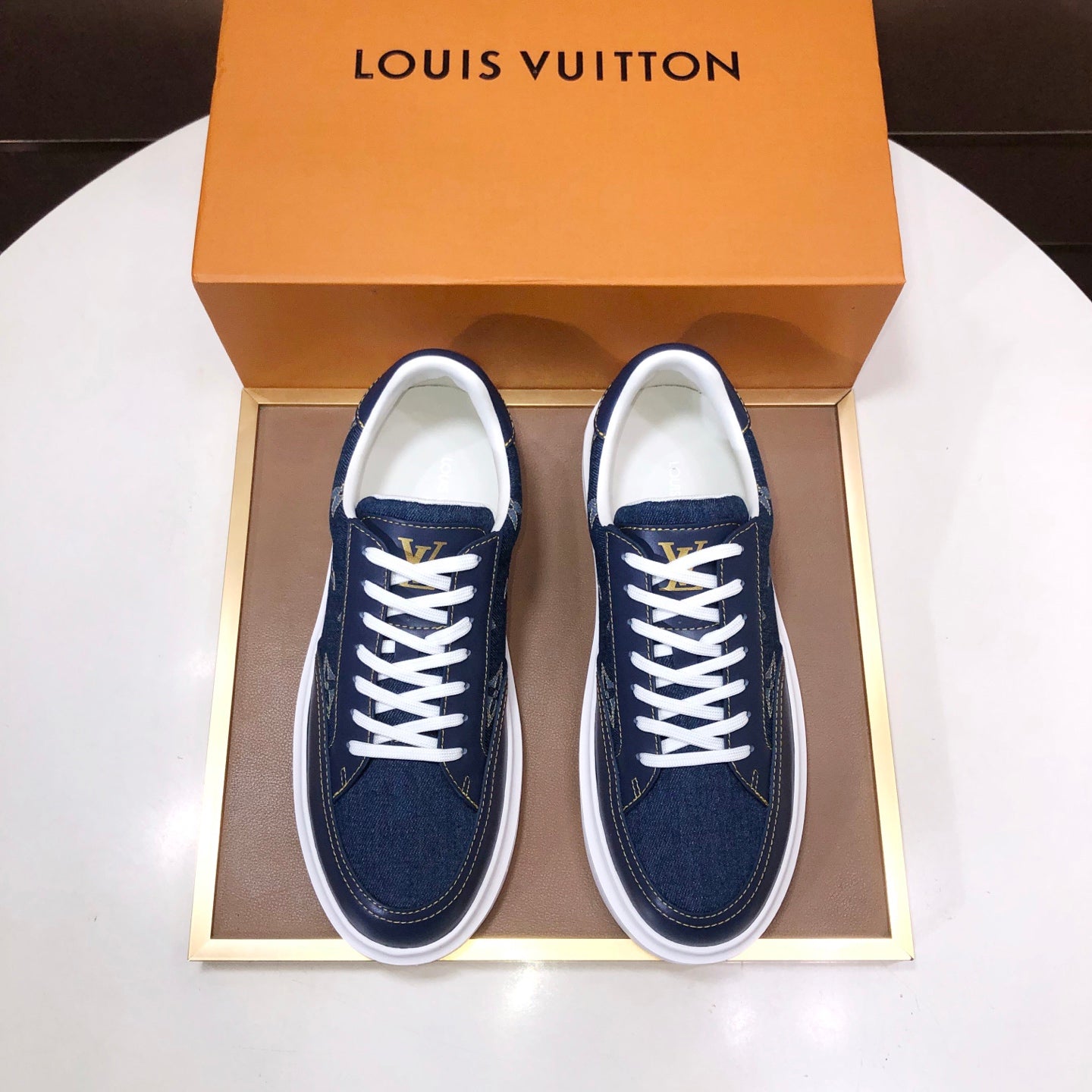 L fashion printed sneakers 0725102201