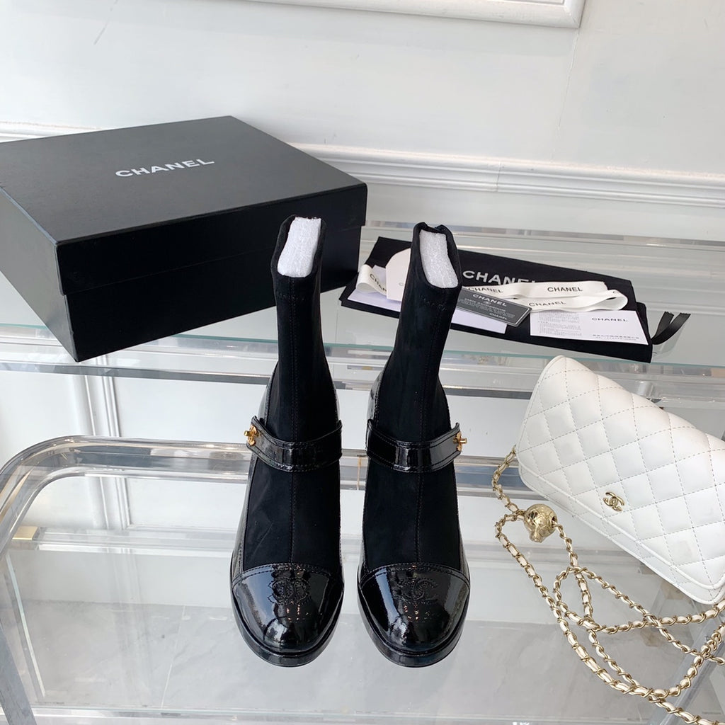 Fashionable Leather and Suede Boots 0724102318