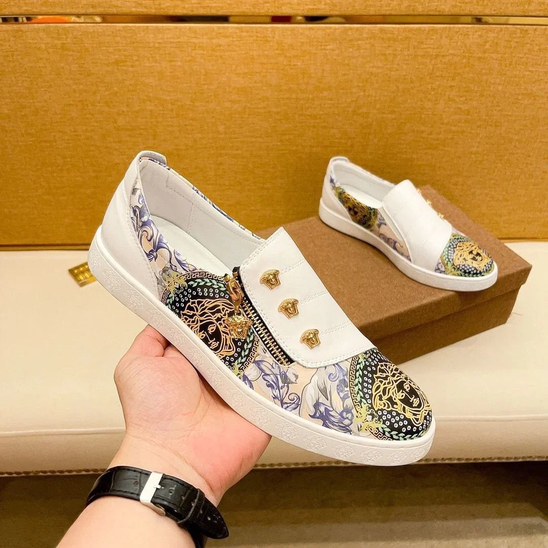 New Fashion Genuine Leather All-match Casual Shoes 1024041706