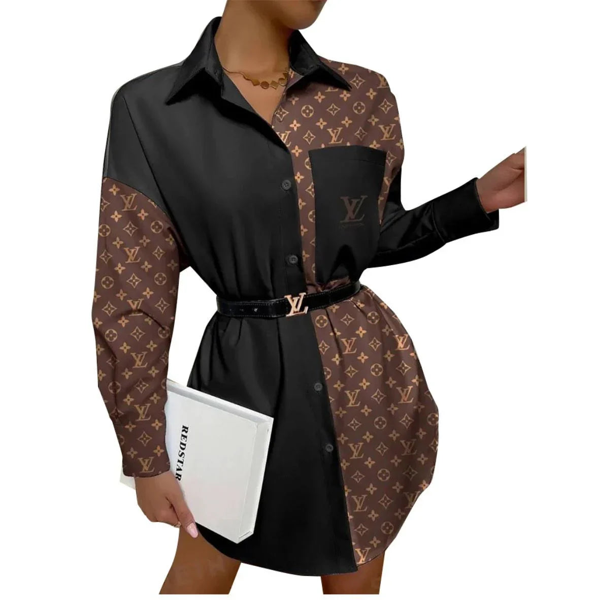 Luxury Casual Fashion Women Shirt 1024061905
