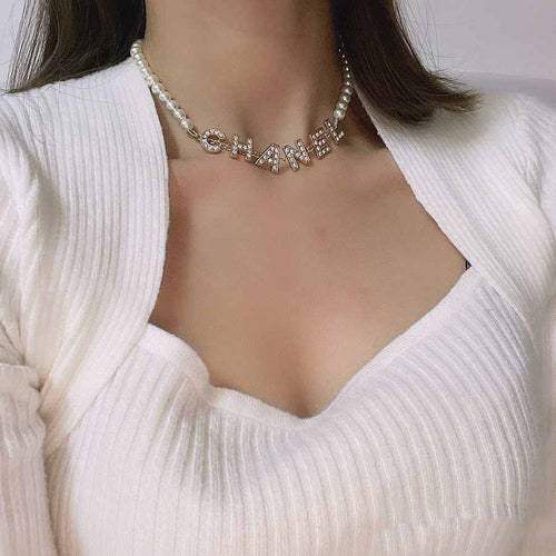 CHA pearls necklace 1025012225