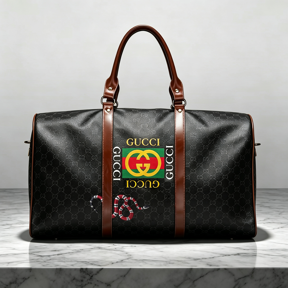 New Stylish Leather GG Travel Bag 3D1326091832