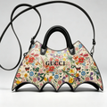 New Stylish Leather GG Bat Handbag 3D1326091736