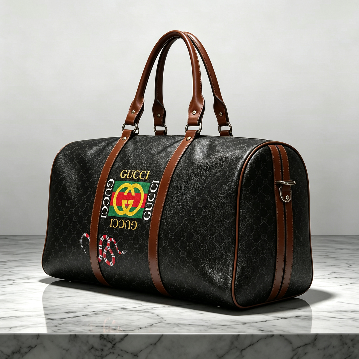 New Stylish Leather GG Travel Bag 3D1326091832