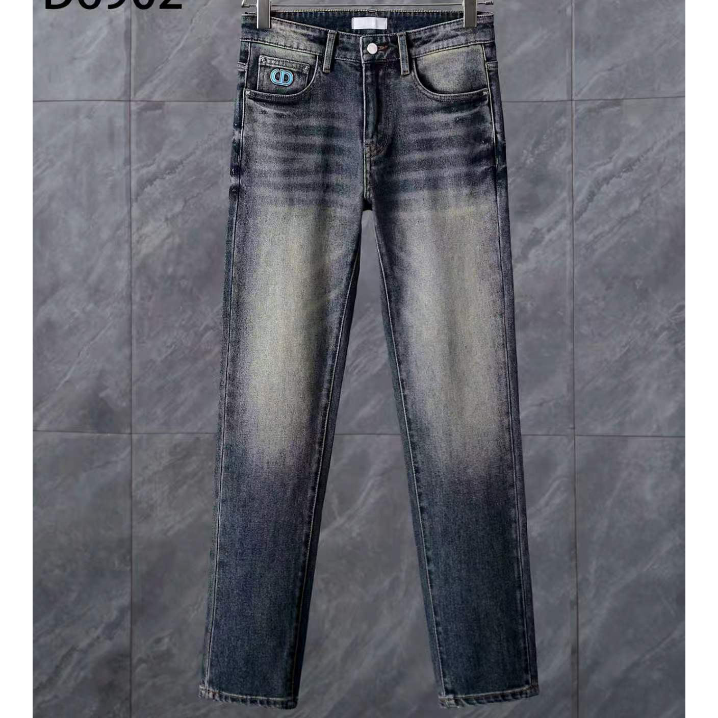 Men's Fashion Slim-Fit Straight-Leg Jeans 1026062906