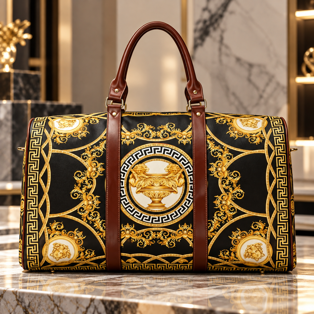 New Stylish Leather VS Travel Bag 3D1326101037