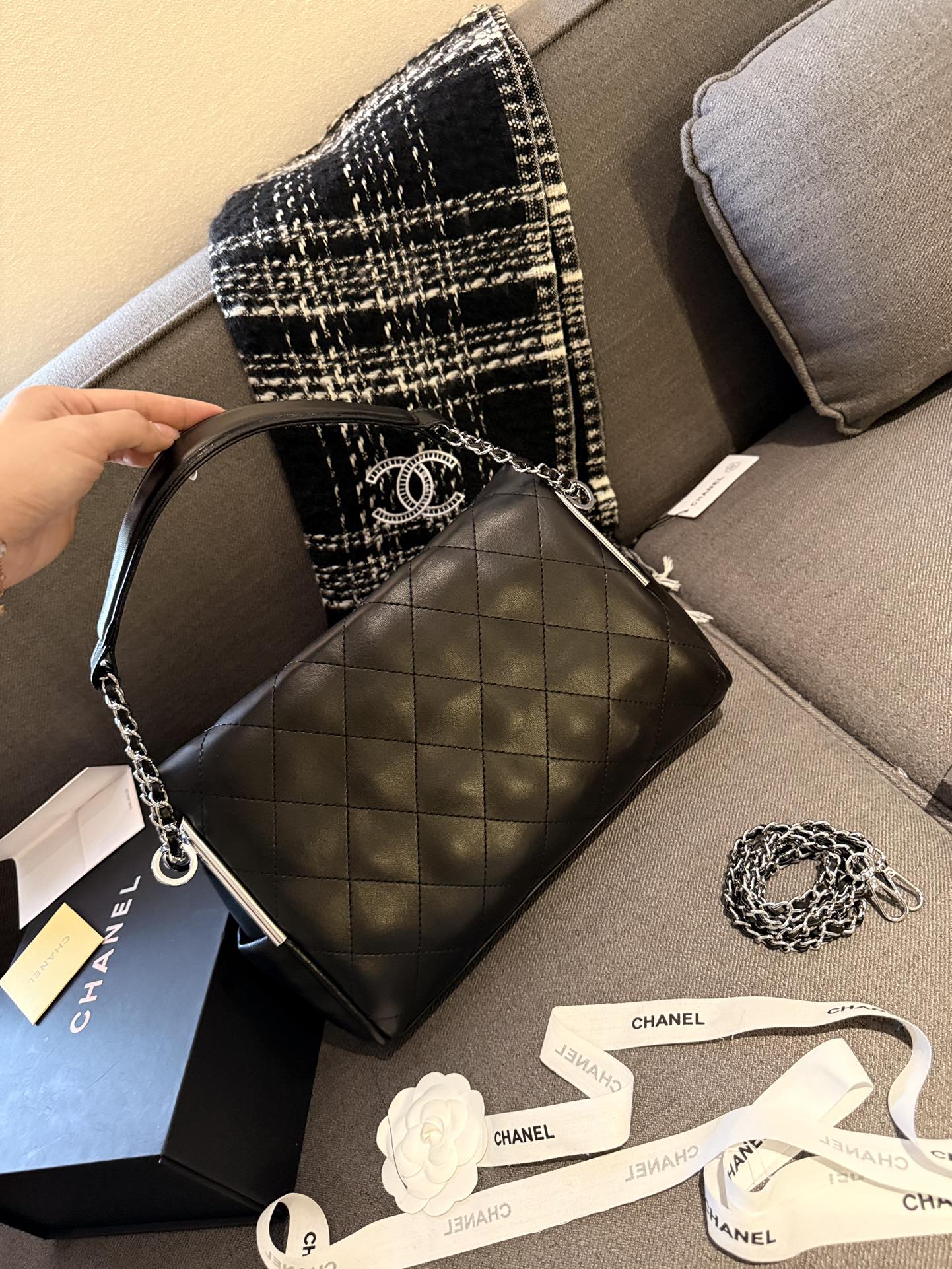 Fashion leather underarm bag 0724112801