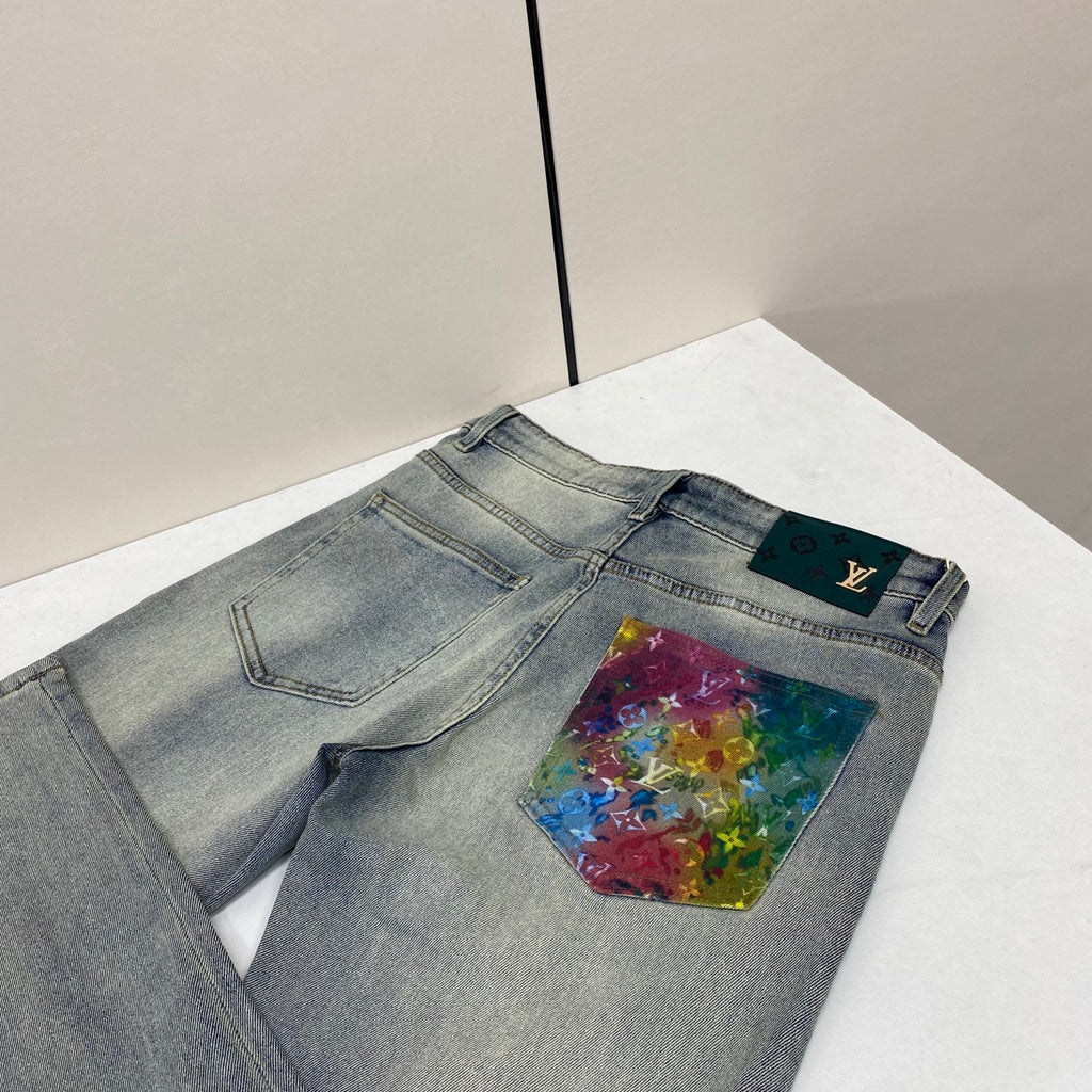 L fashion slim fit small straight jeans 0725040704