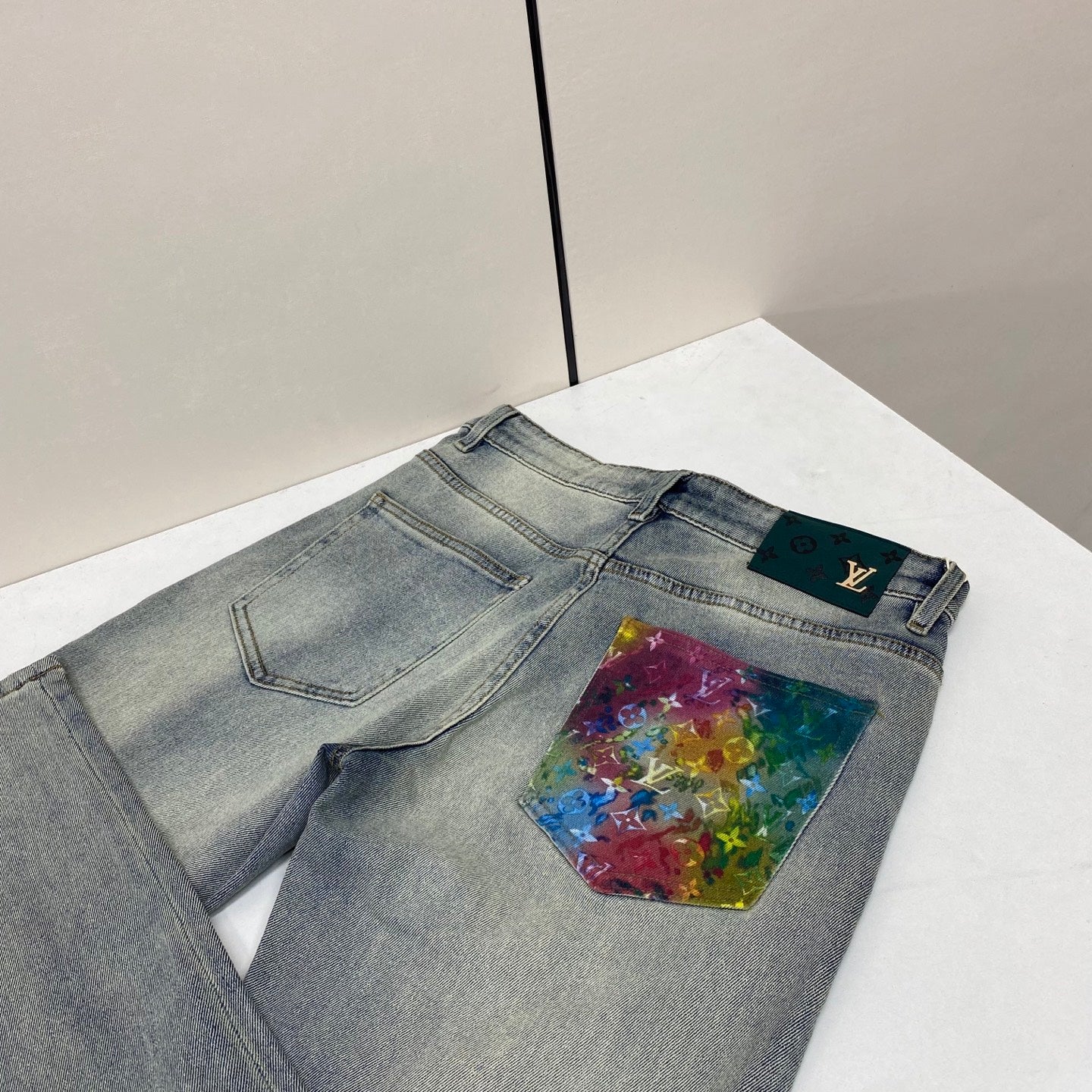 L fashion slim fit small straight jeans 0725040704