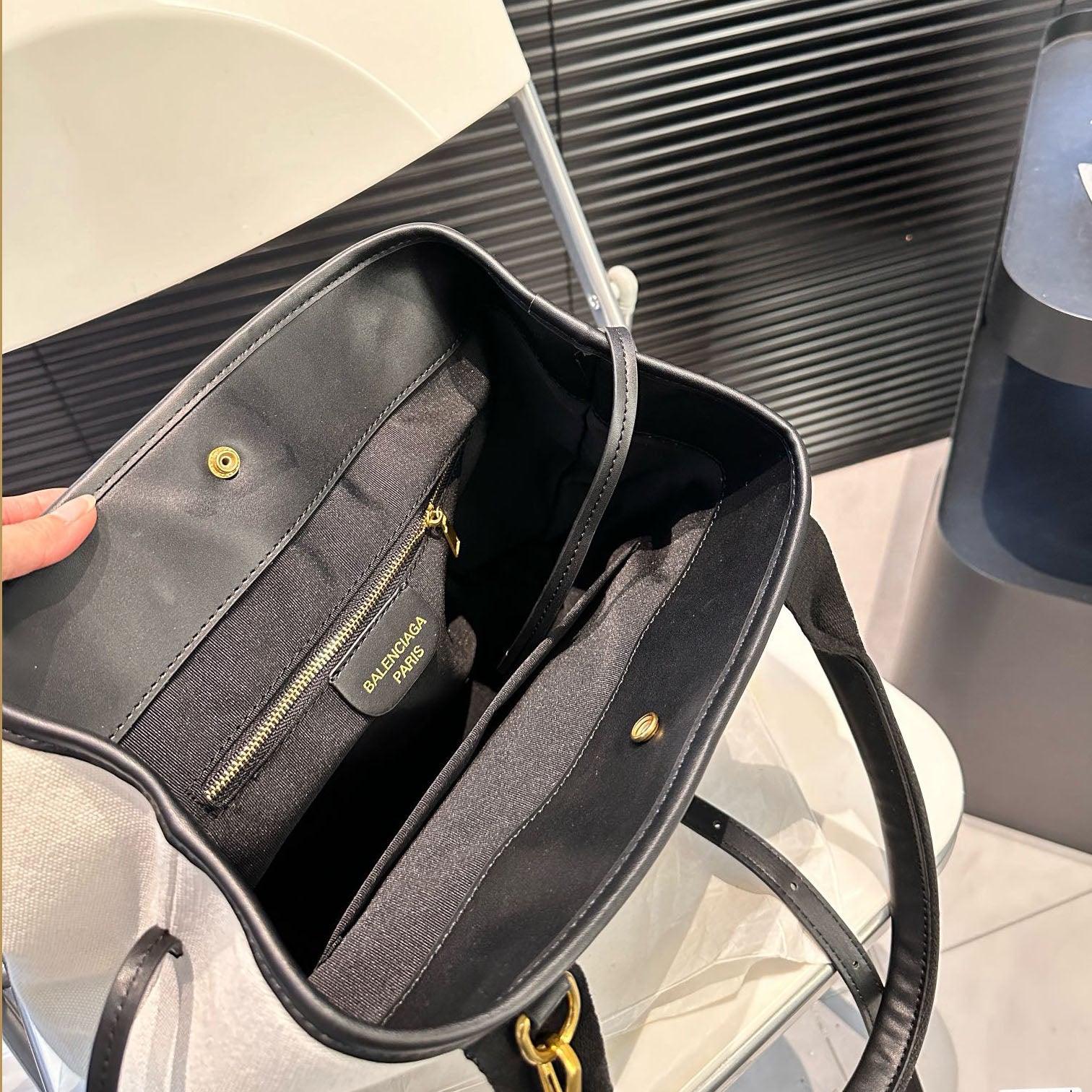 B Fashion canvas shopping bag fb0424091026