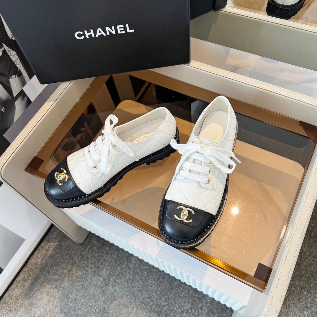26SS New Women's Casual Leather Shoes 0726031012