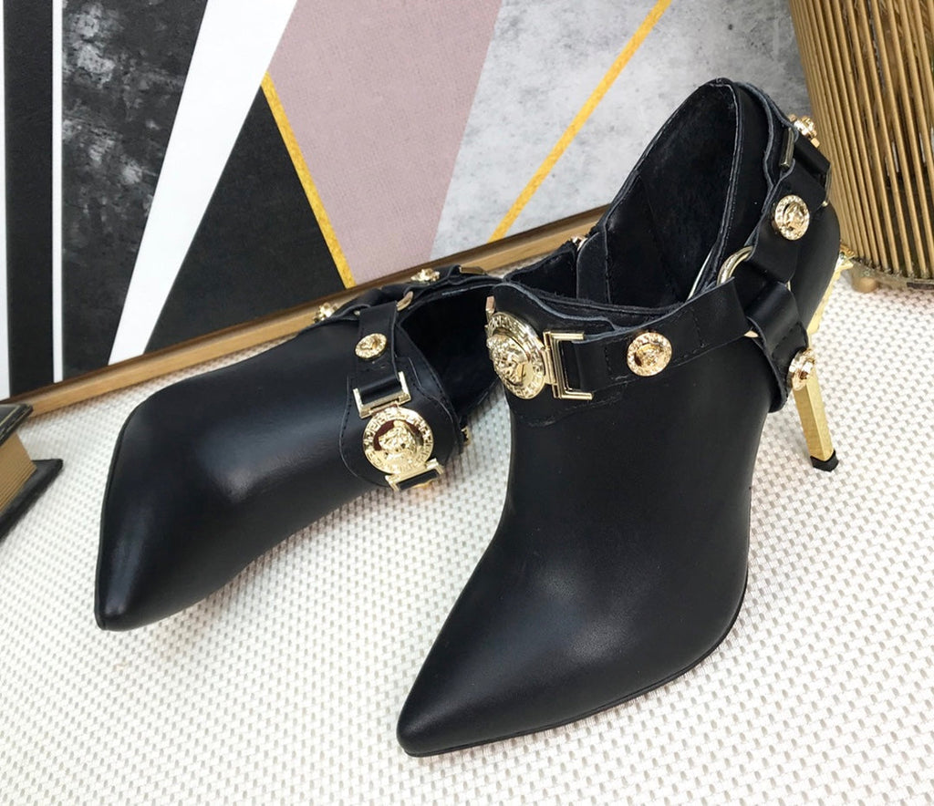 VS Fashionable high-heeled bare boots 0725091201