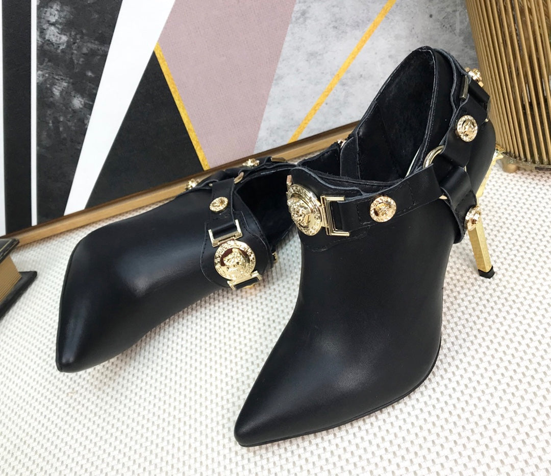 VS Fashionable high-heeled bare boots 0725091201