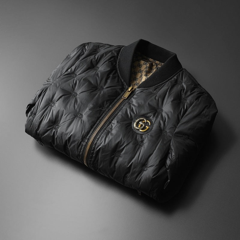 New Fashion Baseball Collar Coat PF1023103007