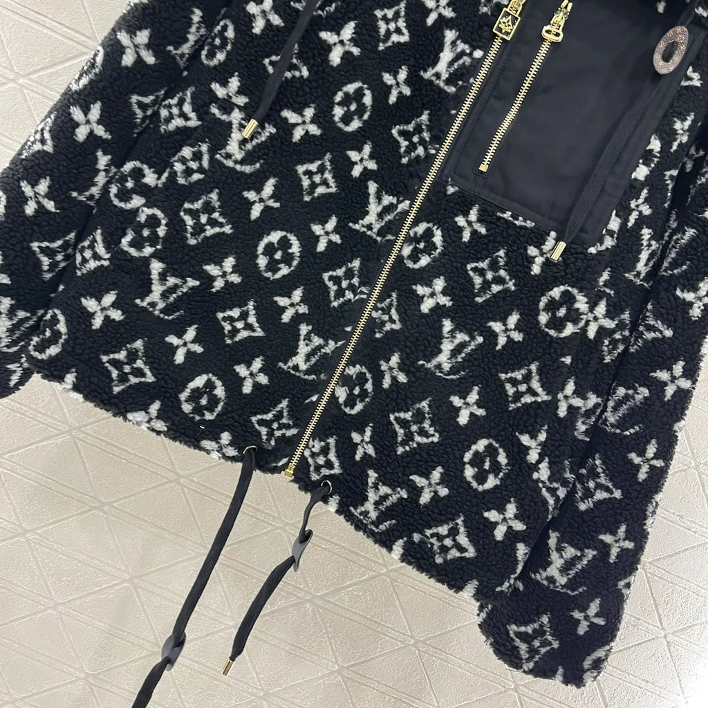 New lamb wool vintage coat 1024101606