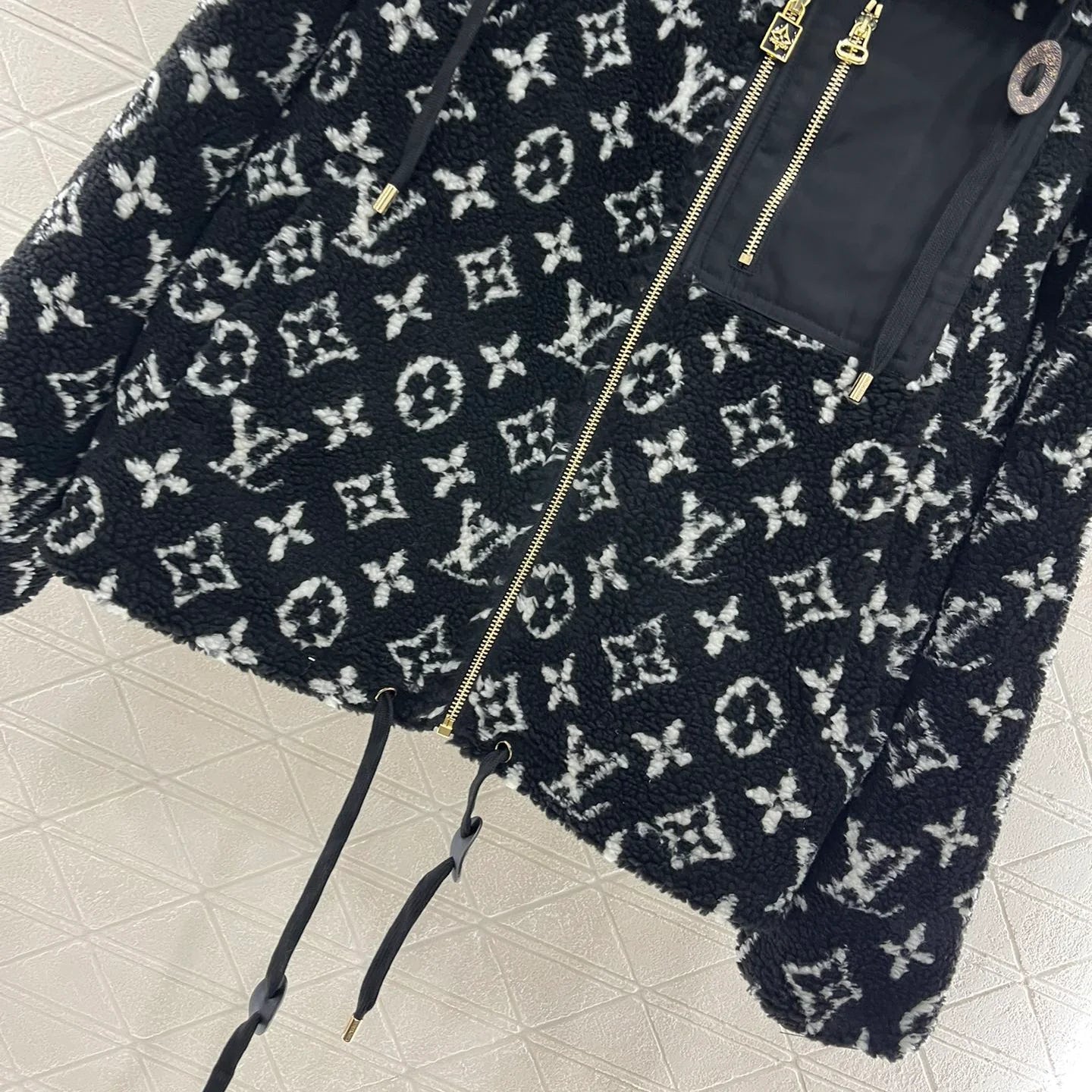 New lamb wool vintage coat 1024101606