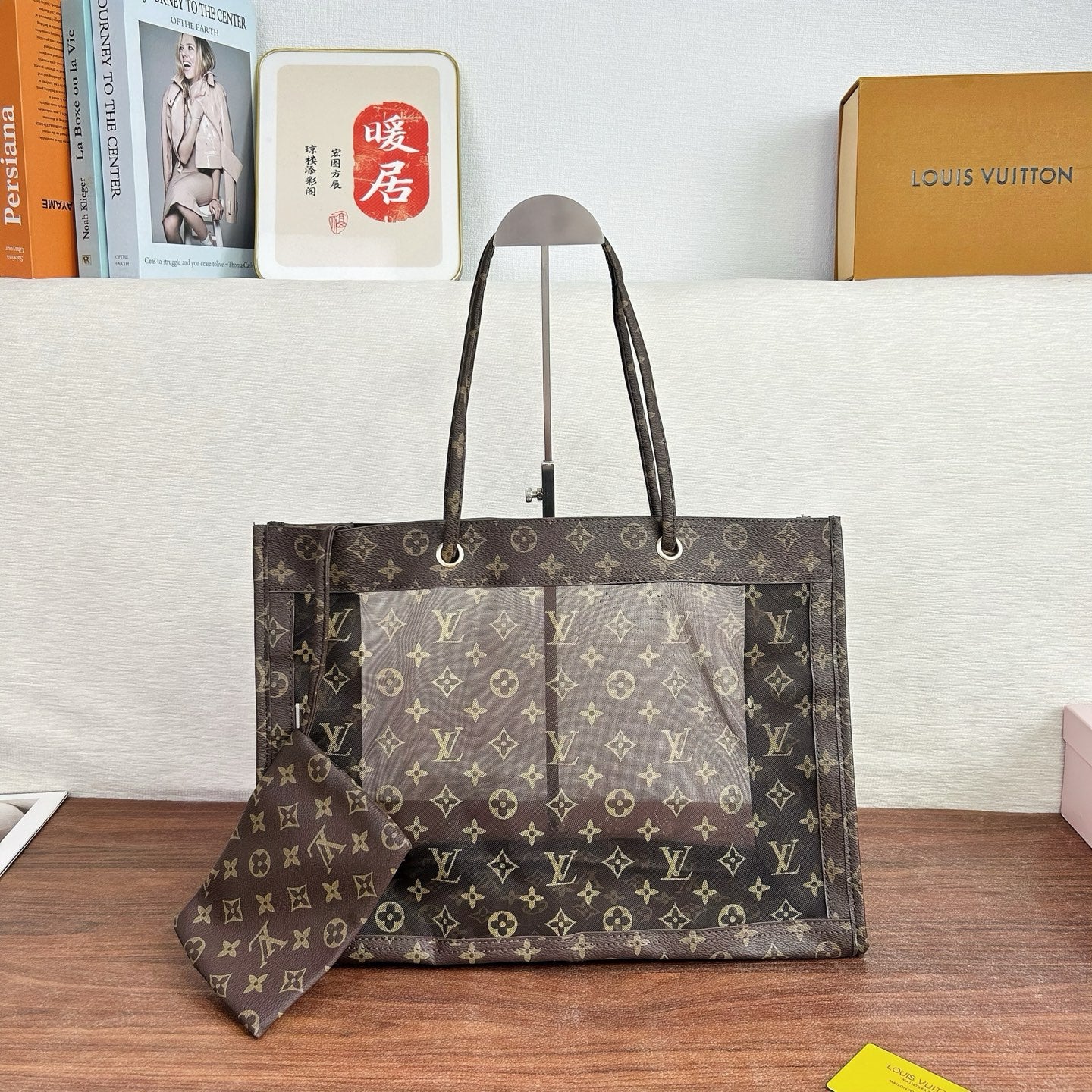 L printed bag three-piece set 0725070101
