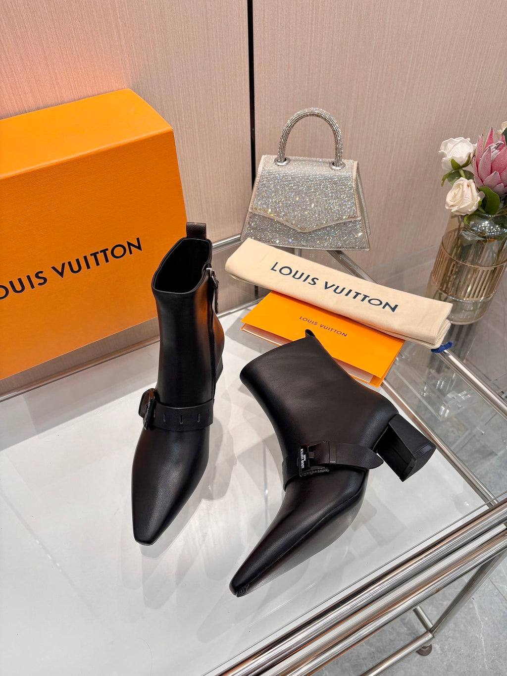 L fashion printing new 4.5cm short boots 0725102002