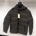 F All-Over Printed Thickened Warm down Cotton Jacket XC0823103003