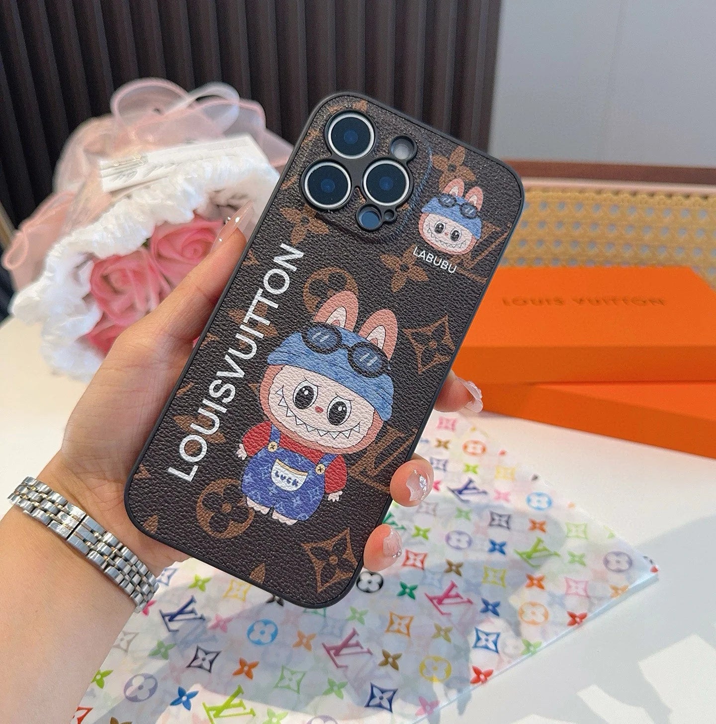 L fashion print mobile phone case 0725100909