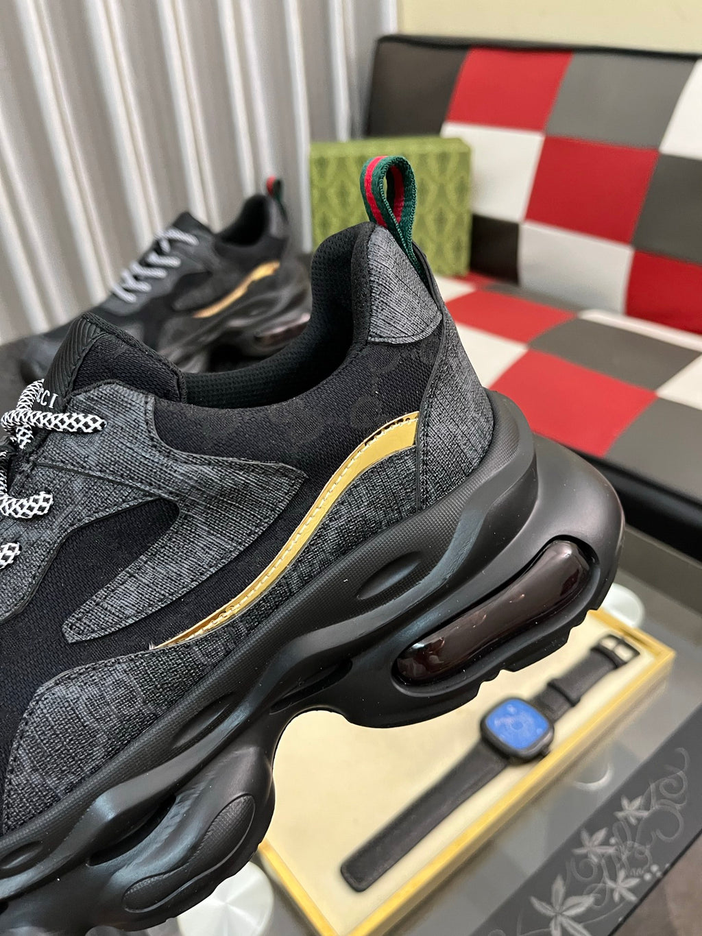 men's casual sneakers with print  0725102202