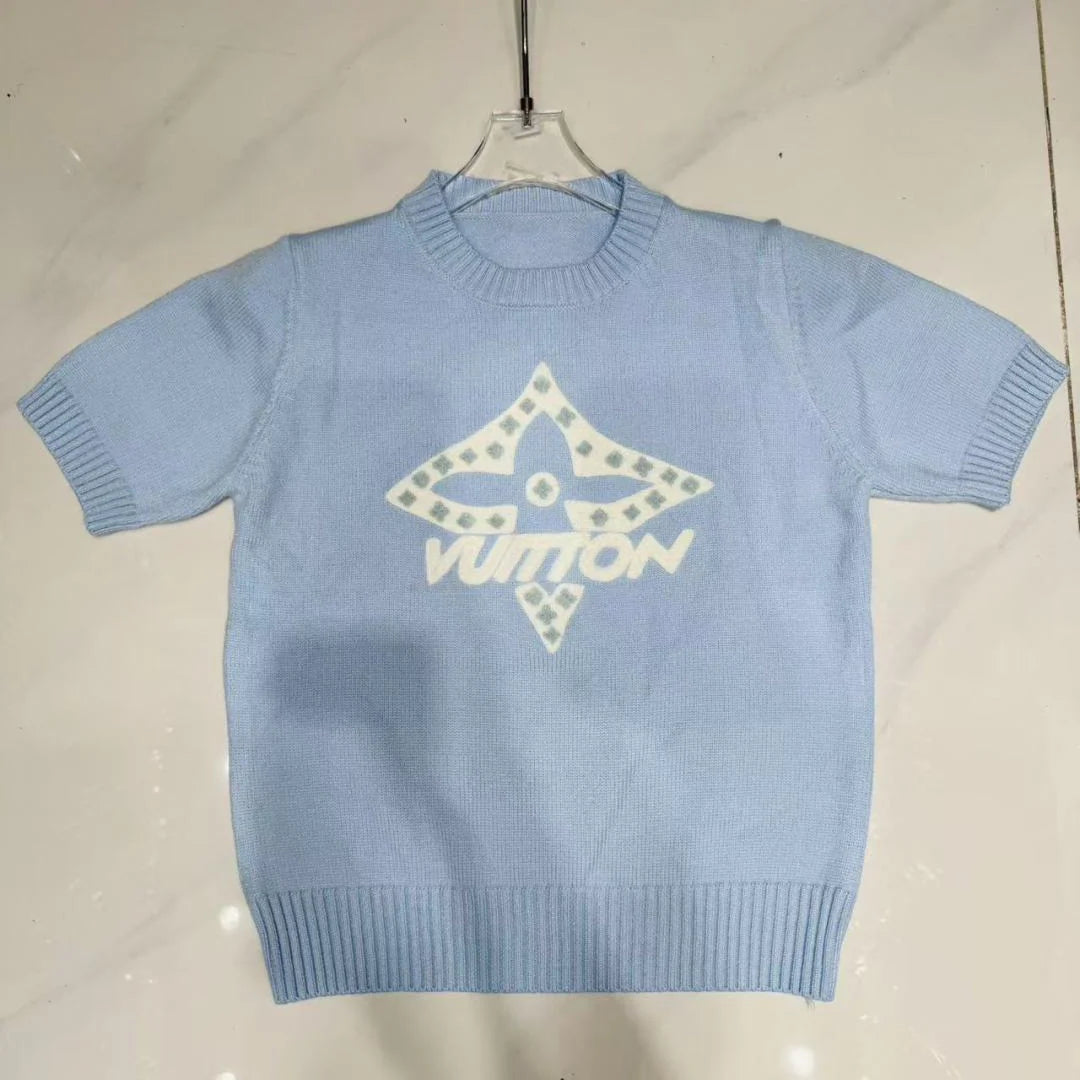 New spring collection short-sleeved knit sweater 1426012915