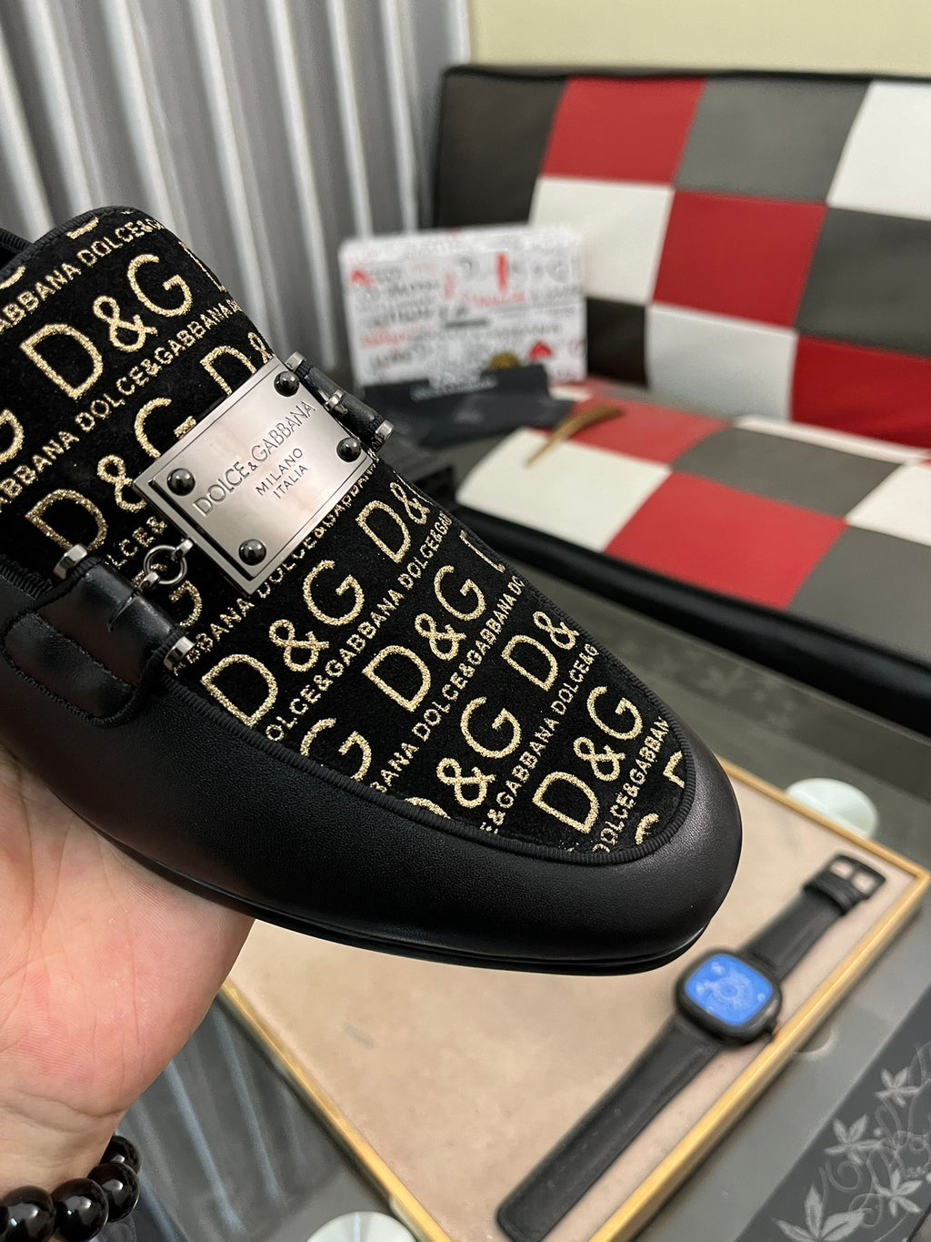 DG24ss new printed loafers 0724060412