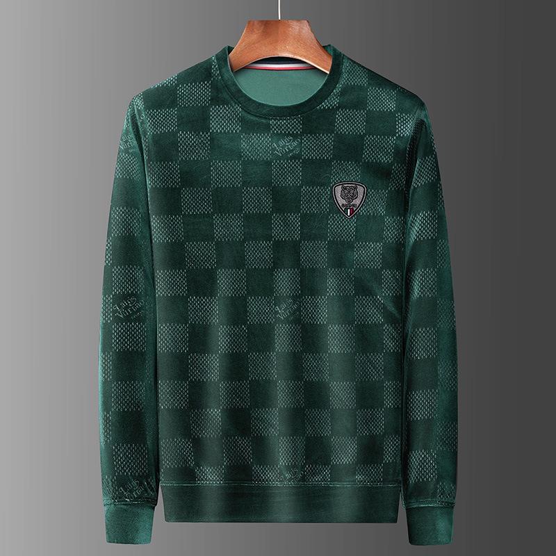 Men's knitted casual bottom shirt PF1023101329