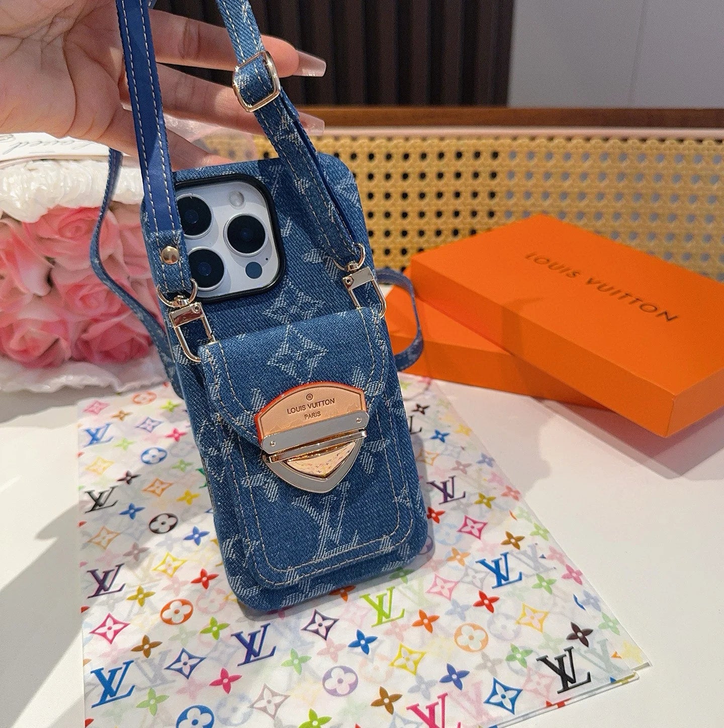 L fashion print mobile phone case 0725100908