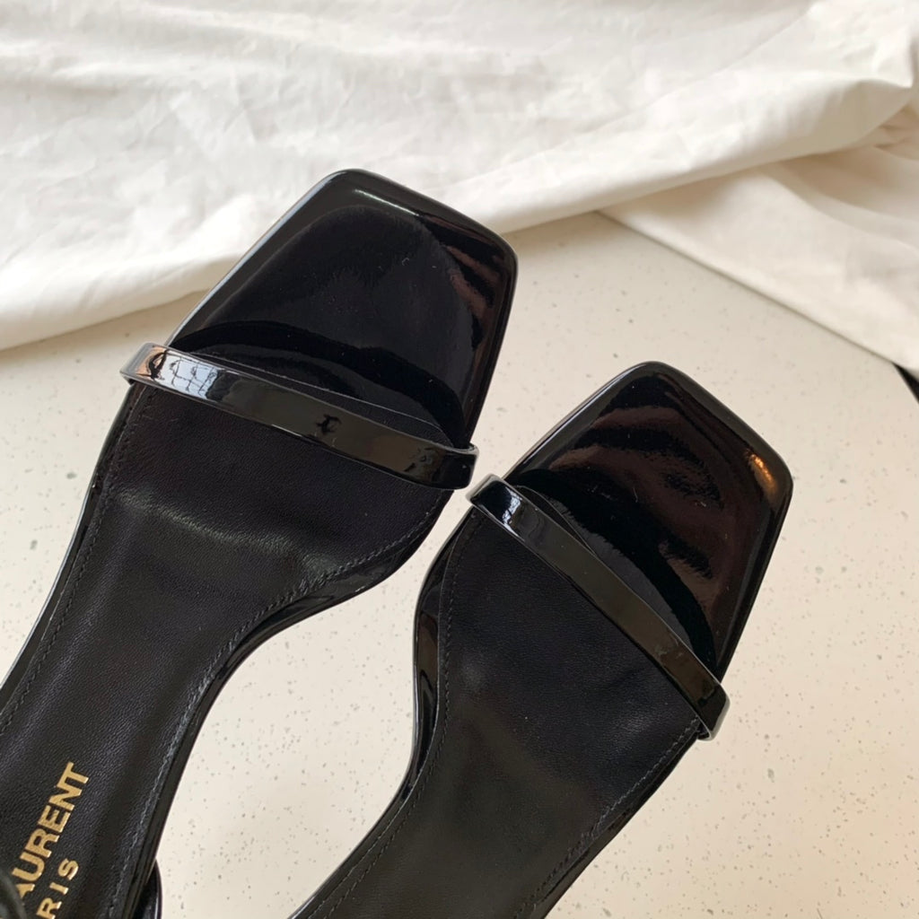 classic one-strap high-heeled sandals 0725032414