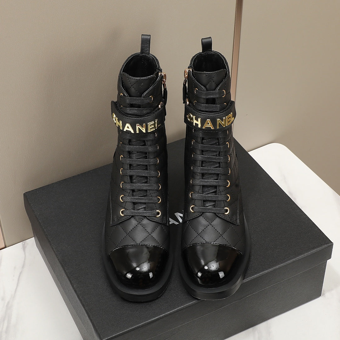 fashion diamond leather short boots Martin boots 0724101706