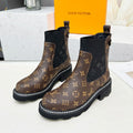 L classic printed women's boots 0725091602