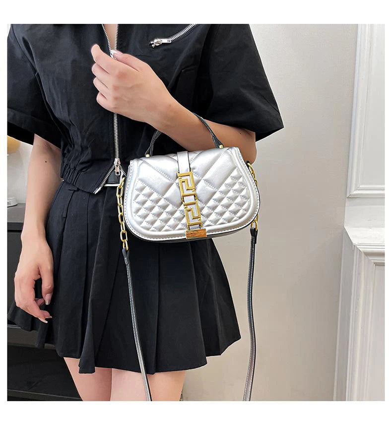 Retro Fashion Saddle Bag Shoulder Crossbody Bag 1024011111