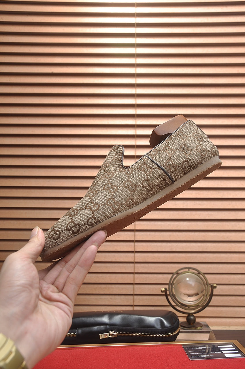 fashion print slip-on shoes 0725070202