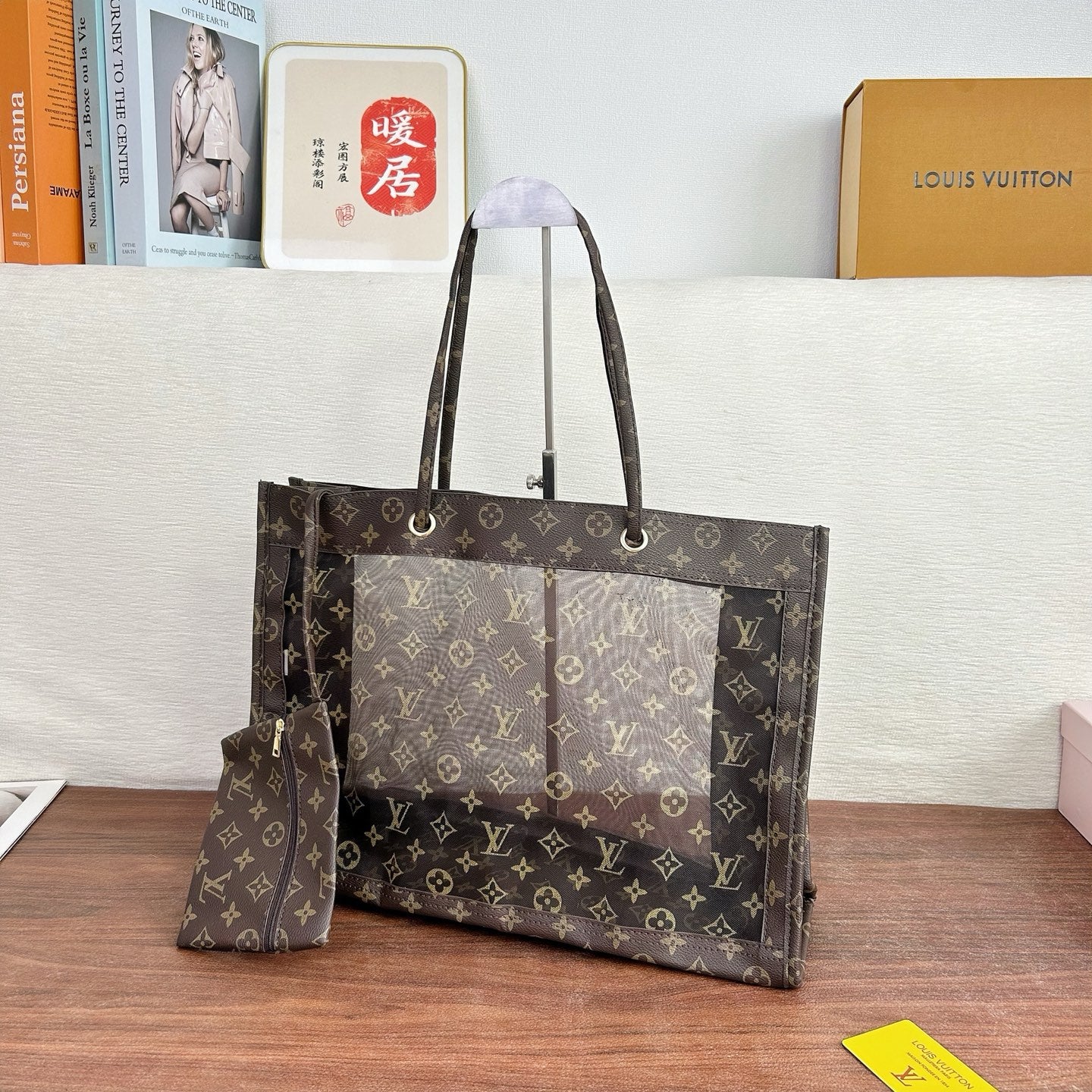 L printed bag three-piece set 0725070101