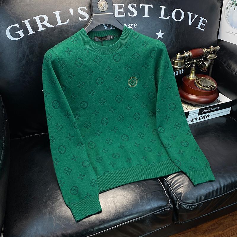 Fashion high-end round neck sweater slimming 1023112306
