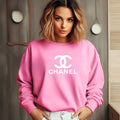 Round neck casual loose sweatshirt 3D1025020713